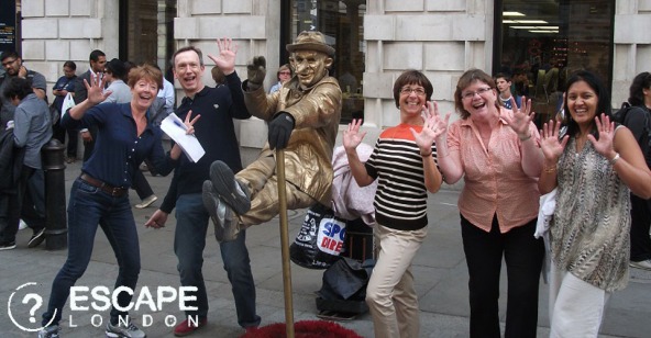 London Treasure Hunt for corporate Team building – The Great Game